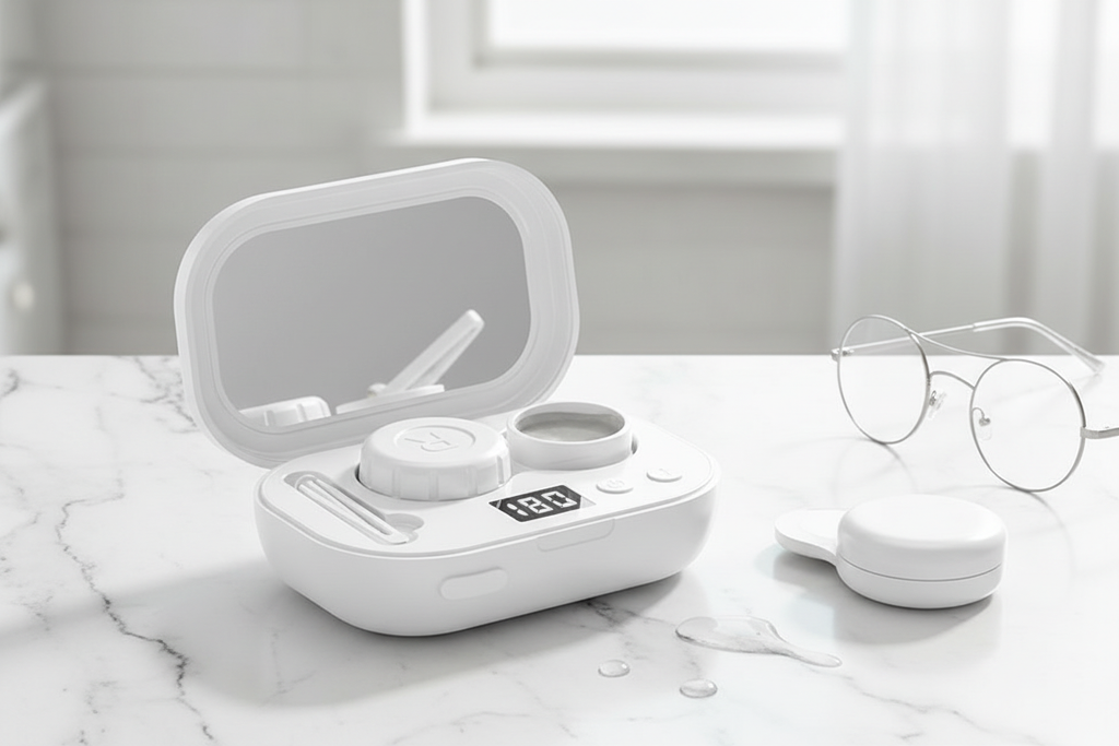 Ultrasonic Contact Lens Cleaner