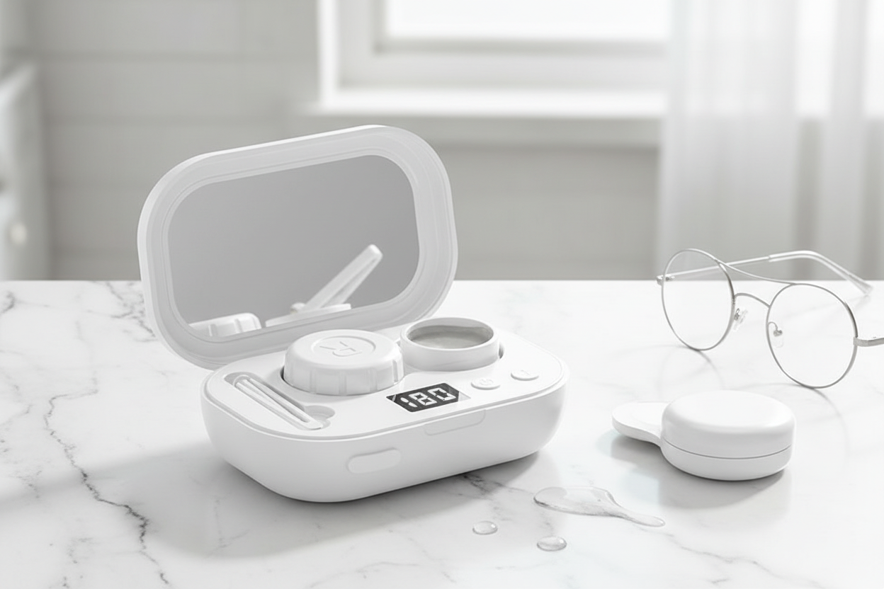 Ultrasonic Contact Lens Cleaner